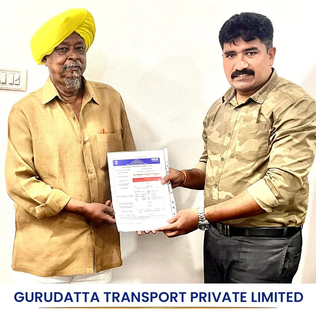 Original Cubhera Associates client story: Gurudatta Transport Private Limited